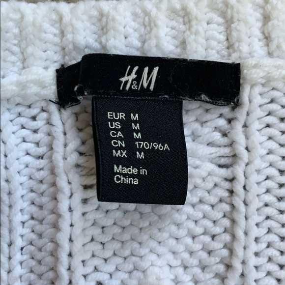 Women's H&M Long Sleeve Knit Sweater Medium - Picture 5 of 8